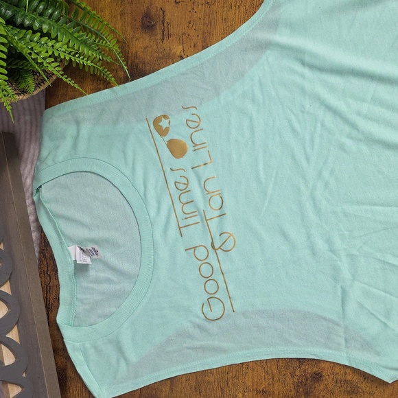 Good Times & Tan Lines Muscle Tee - Picture 2 of 9